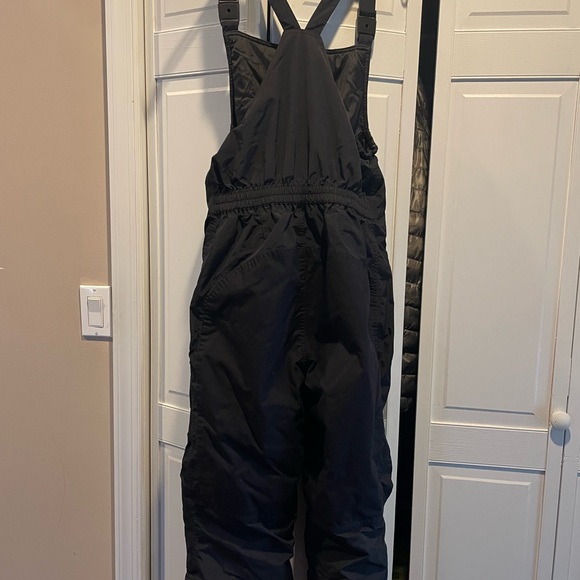 Black Snow Bib Overalls - Picture 7 of 8